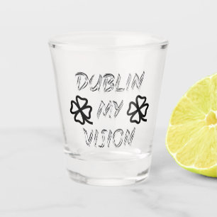 St. Patrick's Day Funny Spaß Green Schnapsglas
