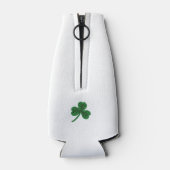 St. Patrick's Day Funny Text kann kühlen, Ruhe Beh Flaschenkühler (Rückseite)