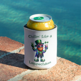 St. Patrick's Day Funny Text, Leprechaun Dosenkühler