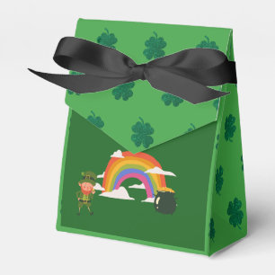 St. Patrick's Day Gastgeschenk Box Geschenkschachtel