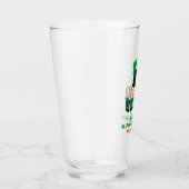 St Patricks Day Gastgeschenk Irish Beer Funny Pint Glas (Rechts)