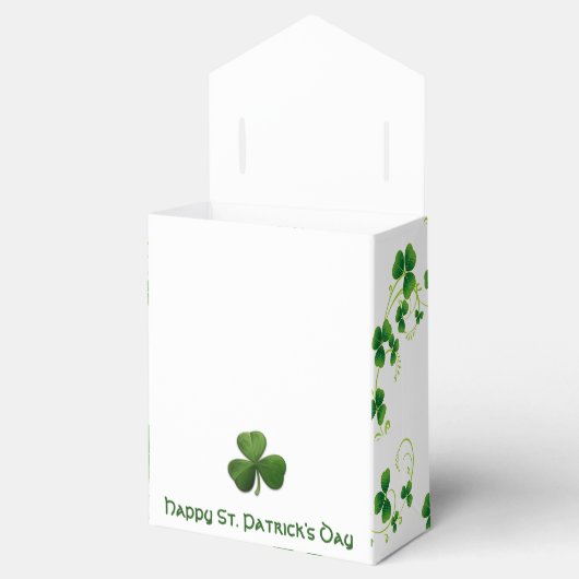 St. Patrick's Day Gastgeschenks Geschenkschachtel (Geöffnet)