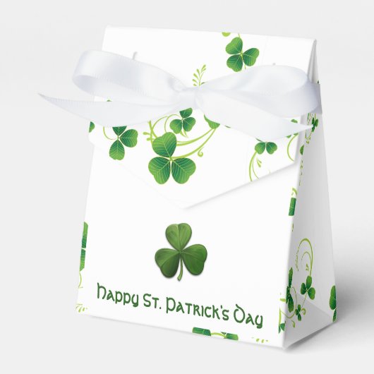 St. Patrick's Day Gastgeschenks Geschenkschachtel (Vorderseite)