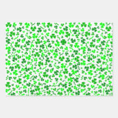 St. Patrick's Day Geburtstag Geschenkpapier Set (Vorderseite 2)