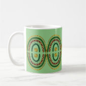 St Patricks Day Gefühl Glückspilz Kaffeetasse (Links)