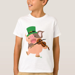 St Patrick's Day Geiger Children T - Shirt
