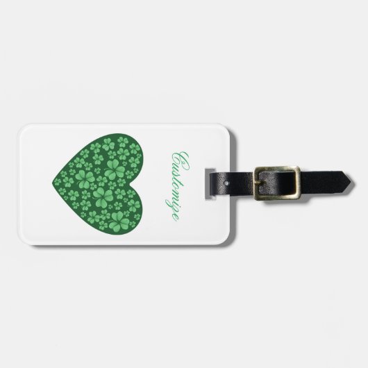 St. Patrick's Day Gepäckanhänger (Vorderseite horizontal)