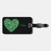 St. Patrick's Day Gepäckanhänger (Rückseite horizontal)
