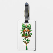 St. Patrick's Day Gepäckanhänger (Rückseite vertikal)