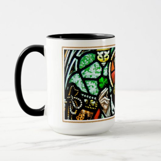 St. Patrick's Day-Geschenk Tasse (Links)