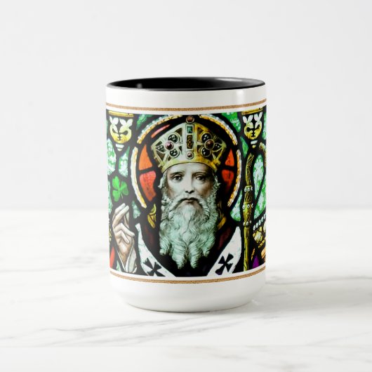St. Patrick's Day-Geschenk Tasse (Zentrum)