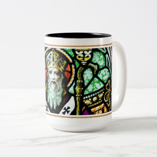 St. Patrick's Day-Geschenk Tasse (VorderseiteRechts)