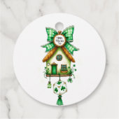 St. Patrick's Day Geschenkanhänger (Rückseite)