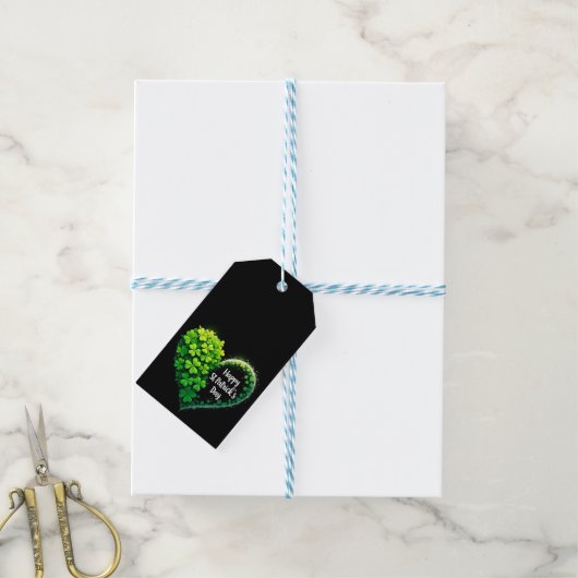 St. Patrick's Day Geschenkanhänger (Mit Garn)