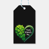 St. Patrick's Day Geschenkanhänger (Rückseite)