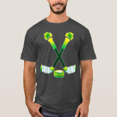 St Patricks Day Geschenke für Men Women Hockey T-Shirt (Vorderseite)