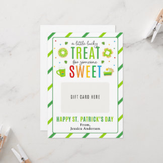 St. Patrick's Day Geschenkkarte für Lehrer Einladung