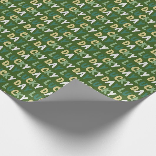 St. Patrick's Day Geschenkpapier (Ecke)