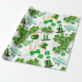 St. Patrick's Day Geschenkpapier (Ungerollt)