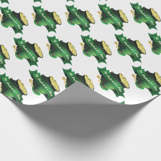 St. Patrick's Day Geschenkpapier (Ecke)