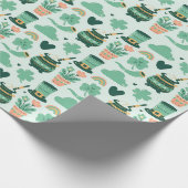 St Patrick's Day Geschenkpapier (Ecke)