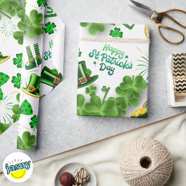 St. Patrick's Day Geschenkpapier