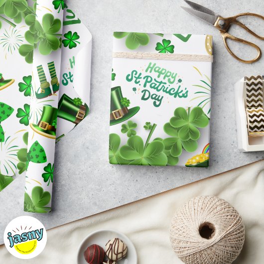 St. Patrick's Day Geschenkpapier