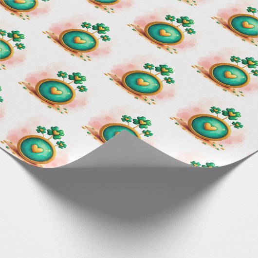 St. Patrick's Day Geschenkpapier (Ecke)
