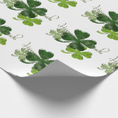 St. Patrick's Day Geschenkpapier (Ecke)