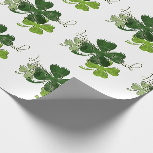 St. Patrick's Day Geschenkpapier (Ecke)