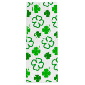 St Patrick's Day Geschenktasche für das grüne und Geschenktüte Für Weinflaschen (Rückseite)