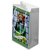 St. Patrick's Day Geschenktasche Kleine Geschenktüte (Rückseite Schrägansicht)
