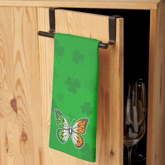 St. Patrick's Day Geschirrtuch (Drittel gefaltet)