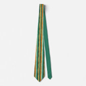 St. Patrick's Day gestreifte maßgeschneiderte Kraw Krawatte (Vorderseite)