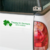 St Patrick's Day - Get Lucky 3 + 1 leaves = 4 Autoaufkleber (Auf Lkw)