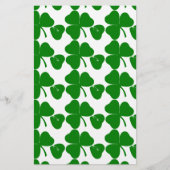 St Patrick's Day - Get Lucky 3 + 1 leaves = 4 Briefpapier (Vorderseite)