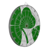 St Patrick's Day - Get Lucky 3 + 1 leaves = 4 Dartscheibe (Vorderseite Links)