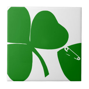St Patrick's Day - Get Lucky 3 + 1 leaves = 4 Fliese