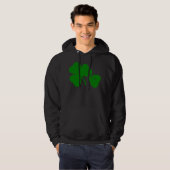 St Patrick's Day - Get Lucky 3 + 1 leaves = 4 Hoodie (Vorne ganz)
