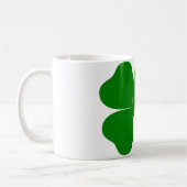 St Patrick's Day - Get Lucky 3 + 1 leaves = 4 Kaffeetasse (Links)