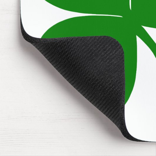 St Patrick's Day - Get Lucky 3 + 1 leaves = 4 Mousepad (Ecke)