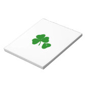 St Patrick's Day - Get Lucky 3 + 1 leaves = 4 Notizblock (Rotiert)