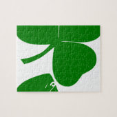 St Patrick's Day - Get Lucky 3 + 1 leaves = 4 Puzzle (Horizontal)