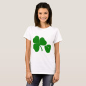 St Patrick's Day Get Lucky 3 und 1 Blätter 4 T-Shirt (Vorne ganz)