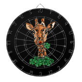 St. Patricks Day Giraffe Dartscheibe (vorne)