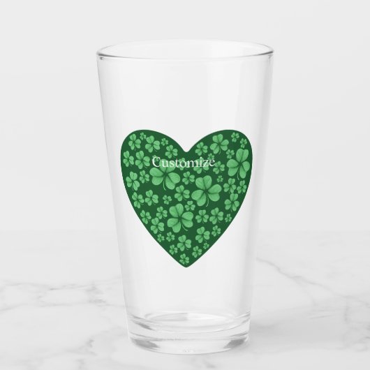 St. Patrick's Day Glas (Vorderseite)