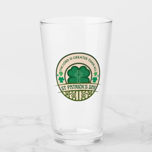 St. Patrick's Day Glas (Vorderseite)