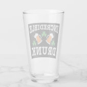 St Patrick's Day Glass Glas (Rückseite)