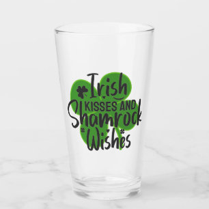 St Patrick's Day Glass mit Zitat Glas