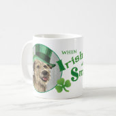 St. Patrick's Day Glen of Imaal Terrier Kaffeetasse (Vorderseite Links)